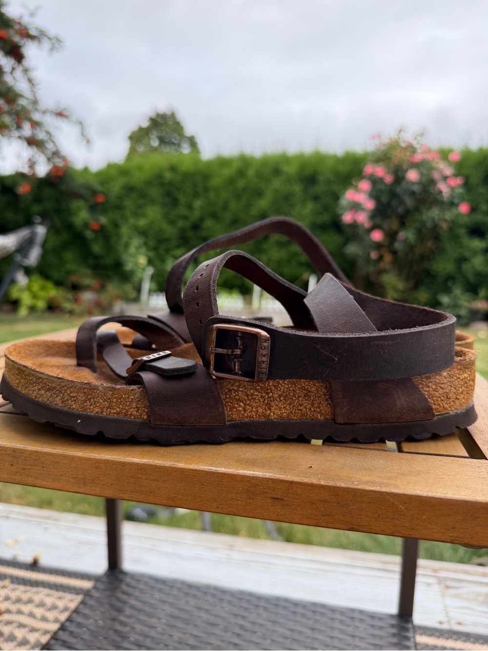 Birkenstock Yara Brown Leather Strappy Sandals - Picture 3 of 16